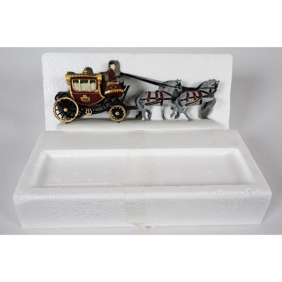 Department 56 Heritage Village Royal Coach #5578-6 Original Box Retired 1989 - Picture 6 of 8